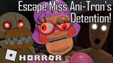 Escape Miss Ani-Tron's Detention! - Full horror experience | Roblox