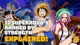 ULTIMATE Power Rankings: One Piece Supernovas STRENGTH!