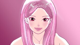 Speed drawing - muka cantik body lakik