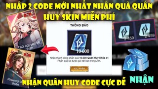 GiftCode Liên Quân | Nhập GiftCode Liên Quân Mới Nhất Free Toàn Sever Và Quân Huy Miễn Phí