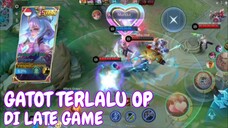 Gatot skil 2nya emang greget - gameplay Angela mobile legends bang bang