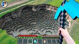 Minecraft in Real Life POV DEEPEST HOLE WITH DIAMONDS | Minecraft Real POV 創世神第一人稱真人版