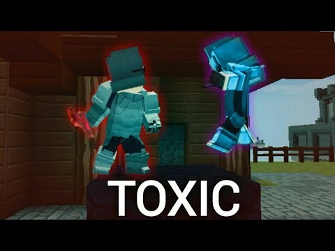 BoyWithUke - Toxic (lyrics) "All my friends are toxic" | Music Video [ Blockman Go Adventures]