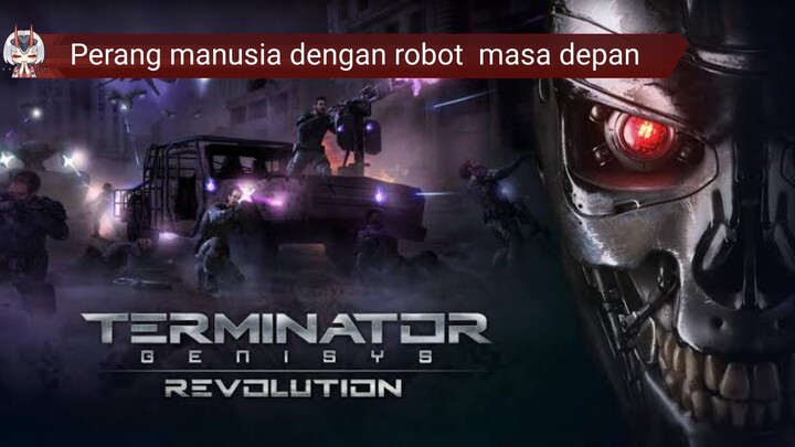 pertempuran  manusia dan robot masa depan di perankan oleh Jack dan Hunter