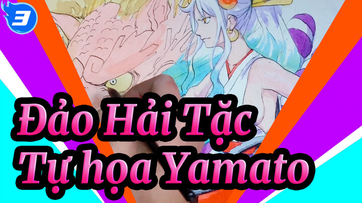 [Đảo Hải Tặc] Tự họa Momonosuke dạng rồng &Yamato_3