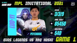 [TAGALOG] EVOS LEGENDS VS RRQ HOSHI GAME 1 | MPL INVITATIONAL | DAY 1 | MPLI