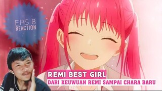 Uwuuuuu | Horimiya Episode 8 REACTION • Anime Reaction Indo