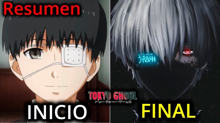 ❌Era un Niño BUENO y se CONVIRTIÓ en un DEMONIO que Come HUMANOS🔞TOKYO GHOUL RESUMEN Temporada 1