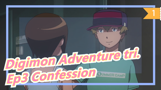 [Digimon Adventure tri.] Ep3 Confession, Takeru&Hikari's Sweet Scenes_1