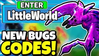 ALL NEW SECRET OP CODES! *NEW BUGS!* Roblox Little Worlds New Bugs Update