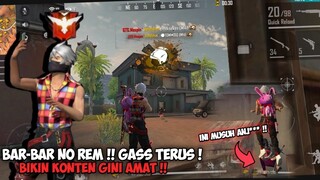 BAR-BAR LAGI NO REM ‼️ MUSUH AUTO MELEDAK DI MAP KALAHARI ⁉️ FREE FIRE INDONESIA.