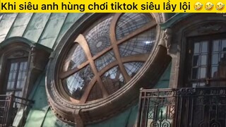 Khi siêu anh hùng chơi tiktok kiểu 🤣#haihuoc#hài#tt