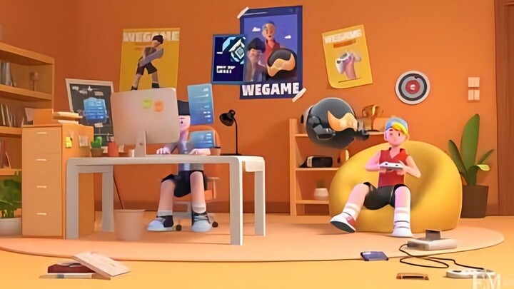 [อนิเมะ] [WeGame] C4D Creation: ซีจีเปลี่ยนผ่าน S4