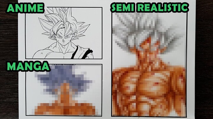 DRAWING Son Goku in Different Anime Styles || Dragon Ball Z - Bilibili DRAWING Son Goku in Different Anime Styles || Dragon Ball Z - Bilibili