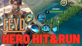 BISA MANJAT TEMBOK❗NEW HERO FEYD HONOR OF KINGS GAMEPLAY