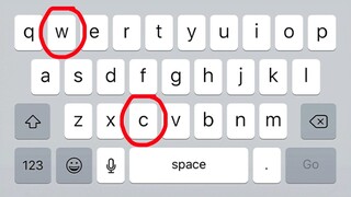 Look Between W and C on your Keyboard...