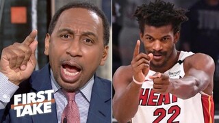 FIRST TAKE | "Miami Heat annihilate Playoffs" - Stephen A 'Giannis be like Butler' on Bucks- Celtics