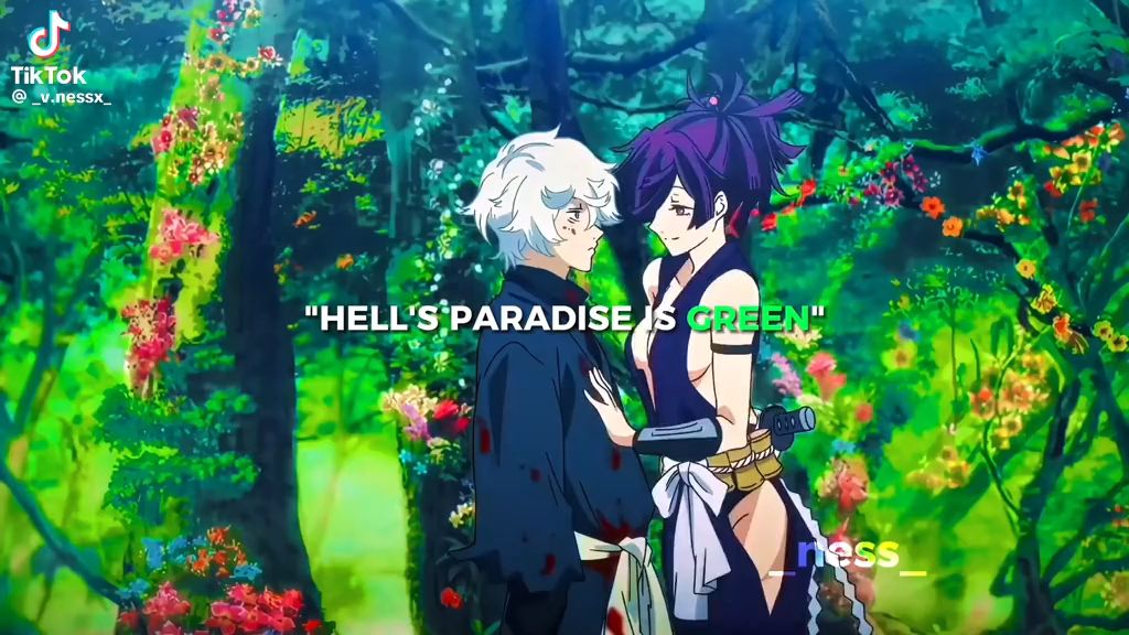 😈Gabimaru x CLANDESTINA edit #anime name is #Hells.Paradise