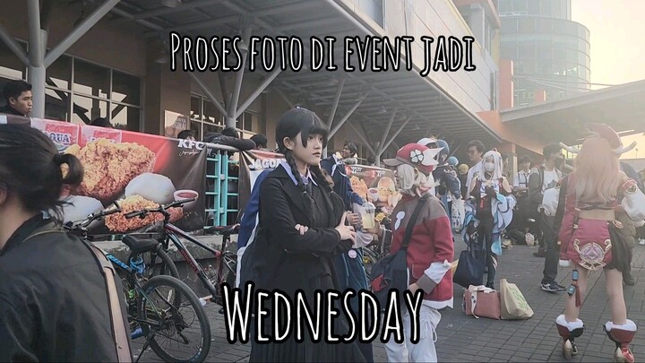 Foto-Foto Dievent Jadi Wednesday