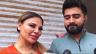 Adil Khan 🥰 Gifts Necklace📿 & Burj Khalifa 😍 to Rakhi Sawant 💕 In Dubai 🔥
