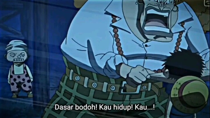 kelakuan luffy pas masih kecil