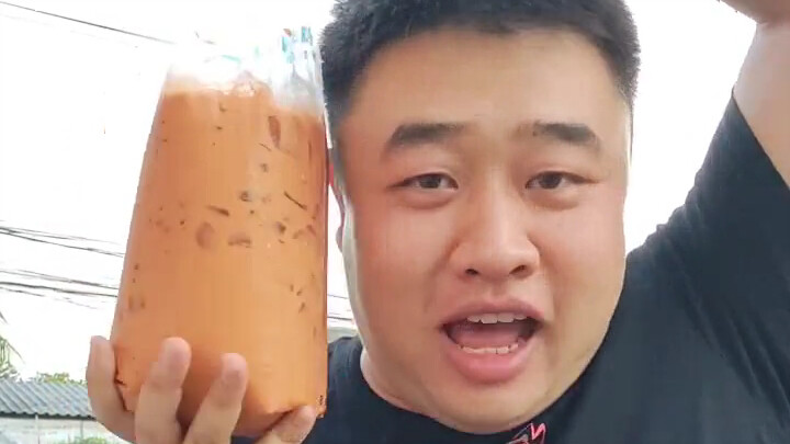 Thai food: The secret of making one cup into two cups of Thai milk tea with woolen fairy