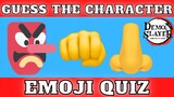 Guess The DEMON SLAYER Character by EMOJI QUIZ ( Anime Quiz )