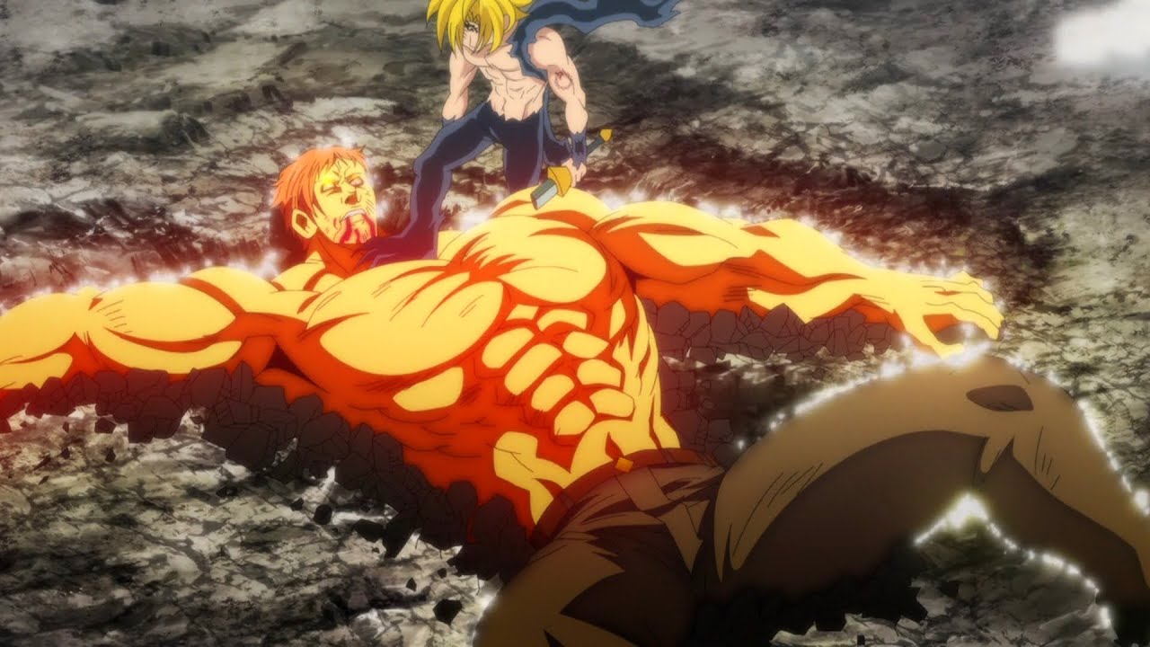 Merlin & Escanor VS Derocchio FULL FIGHT SCENE