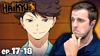 THE IRON WALL | HAIKYUU Episode 17 & 18 REACTION