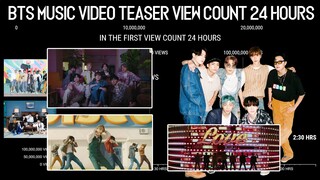 'Life Goes On vs BTS' Music Video Teaser view count 24 Hours