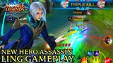 New Hero Ling Gameplay - Mobile Legends Bang Bang