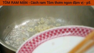 cách làm tôm răn mặn phần 5