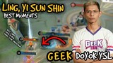MOMEN TERBAIK LING YI SUN SHIN GEEK DOYOK vs AEROWOLF | MPL ID S6 Week 2 Day 3