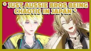 Sonny and Luca Shared One Brain Cell While being in Japan [Nijisanji EN Vtuber Clip]