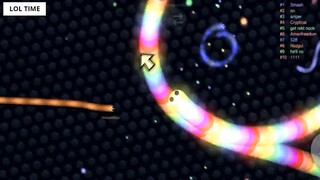 Slither.io A.I. 200,000+ Score Epic Slitherio Gameplay #82- 8