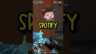 Pine does the Spotify ad break..