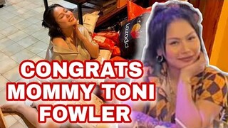 CONGRATS MOMMY TONI FOWLER | WOWW GALING NAMAN | TORO FAMILY | TONI FOWLER