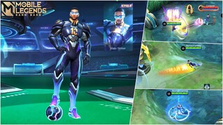 BRUNO HALO STRIKER | NEW COLLABORATION SKIN NEYMAR JR X MLBB | GAMEPLAY & RELEASE DATE