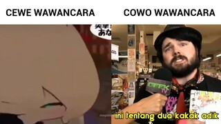 COWO CEWE KETIKA WAWANCARA