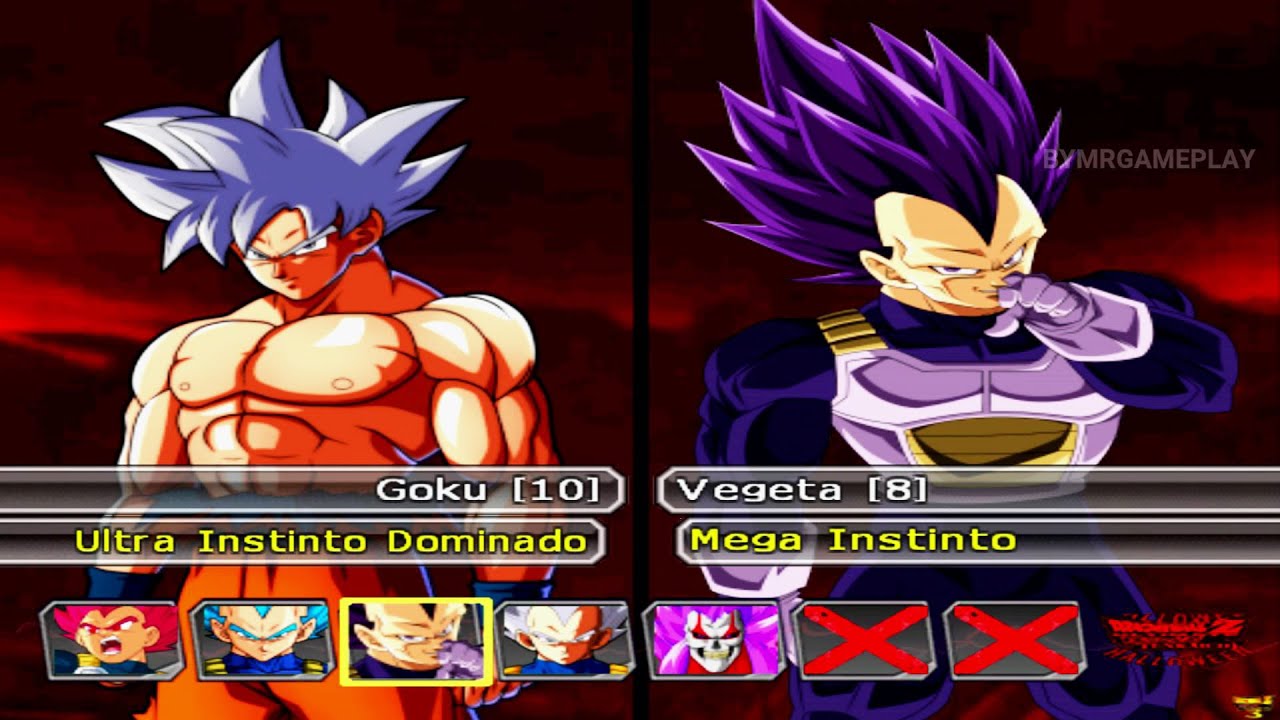 Goku Ultra Instinto vs Vegeta Mega Instinto Dragon Ball Z Budokai Tenkaichi  3 latino mods - Bilibili