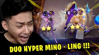 DIGEMPA MINO LANJUT DITIMPA ULTI LING! AUTO BUYAR! - Magic Chess Mobile Legends