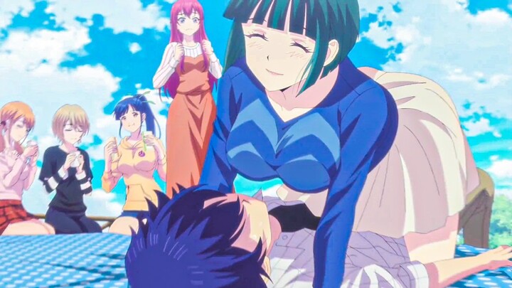 Shiragiku Wanted to Make A Child with Hayato in Front of Them | Megami no Cafe Terrace
