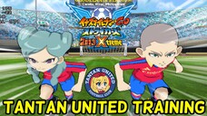 Tantan United U-16 in Inazuma Eleven Go Strikers 2013 Xtreme (Glodelania Stadium training)