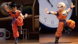 [Dragon Ball] Animasi stop-motion丨Wukong melawan tinju mabuk VS Krillin melawan tinju Shaolin [Animi