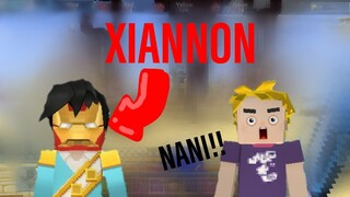 Playing with Xiannon in Bed Wars Blockman GO Blocky Mods