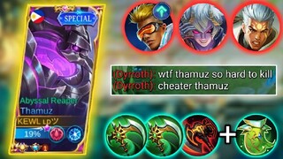 THIS IS WHY THEY CALL THAMUZ IS THE NEW "META DESTROYER" | BUFFED THAMUZ BEST BUILD 2022