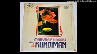 Mabuhay Singers - Kundiman (Vinyl-Ripped) (Audio)