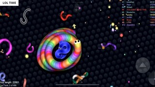 Slither.io A.I. 190,000+ Score Epic Slitherio Gameplay 5