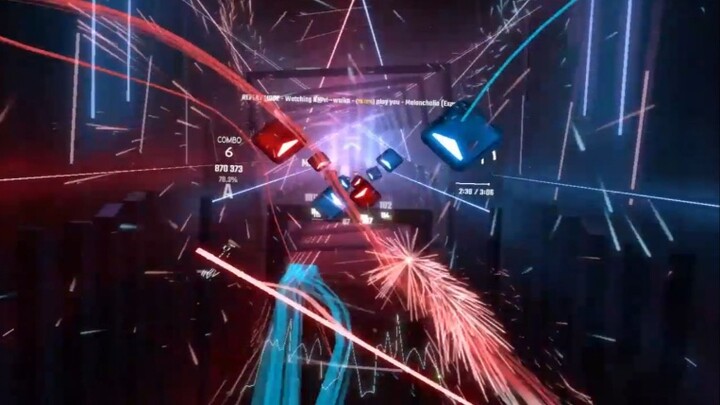 【Beat Saber】The hardest rank - 23 beats within a second