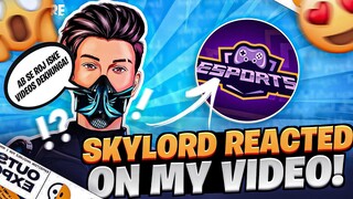 @SKYLORD React On My Channel🔥! Best Reaction Ever🤣